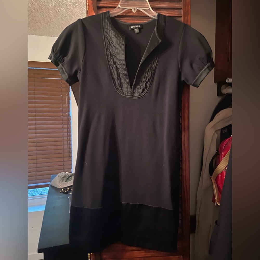 Bebe Black Mini Dress